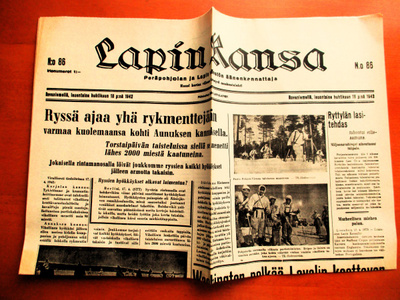 1942 Lapin Kansa 18.4.1942 4s.