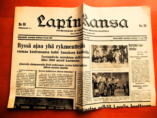 1942 Lapin Kansa 18.4.1942 4s.