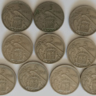 10 kpl Espanja 5 ptas1959-1974, 2 kuvaa - pikkukuva 1