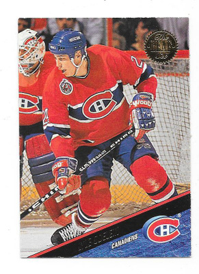 1993-94 LEAF #263 Lyle Odelein , Montreal Canadiens