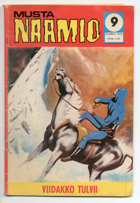 Mustanaamio 9/1970 Viidakko tulvii