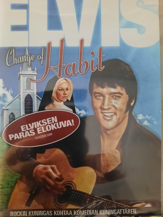 UUSI! ELVIS CHANGE OF HABIT DVD