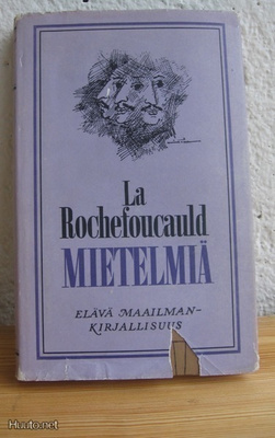 La Rochefoucauld: Mietelmiä, Tammi 1961. 2p. 182 s. Sid.