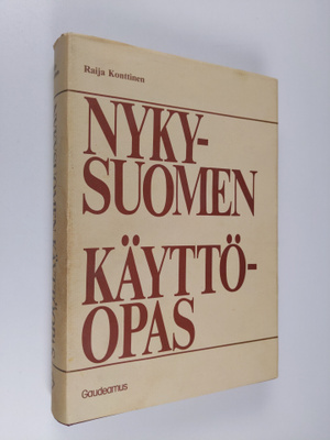 Raija Konttinen : Nykysuomen käyttöopas : koko kansan kie...