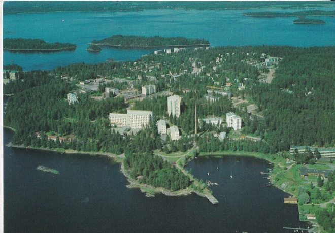 Savonlinna, Nyslott,   Ilmakuvakortti ,   e223