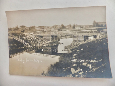 VANHA Valokuva Närpiö 1920