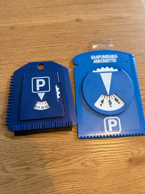 Myydään parkkikiekkoja 2kpl