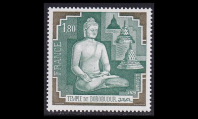 Ranska 2142 ** Borobudur-temppeli (1979)