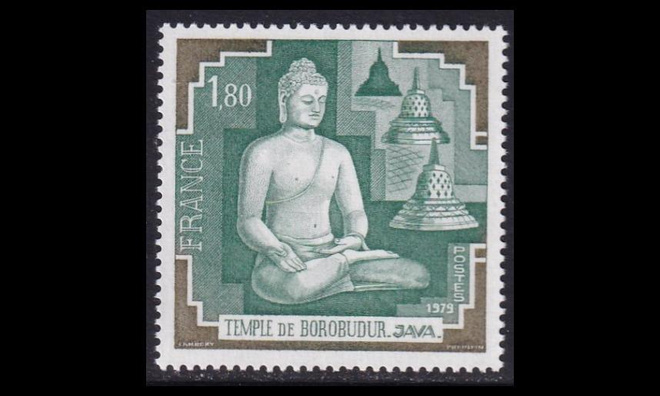 Ranska 2142 ** Borobudur-temppeli (1979)