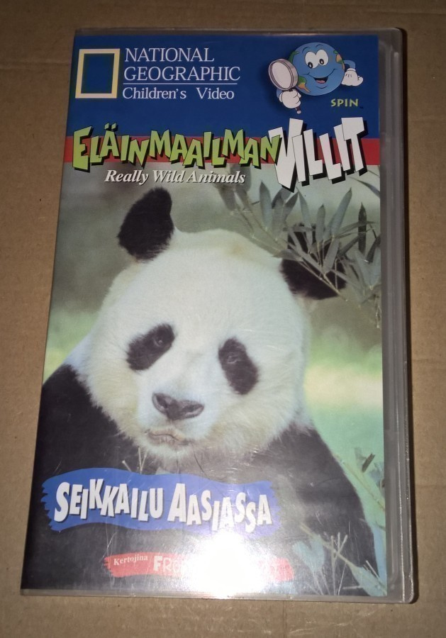 ELÄINMAAILMAN VILLIT SEIKKAILU AASIASSA  VHS
