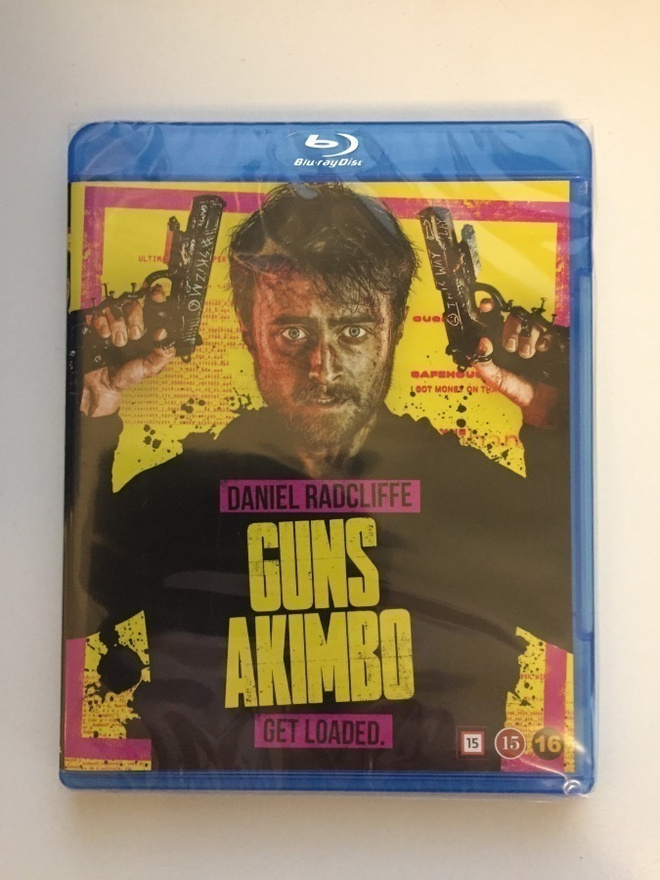 Guns Akimbo (Blu-ray) Daniel Radcliffe (2020) UUSI