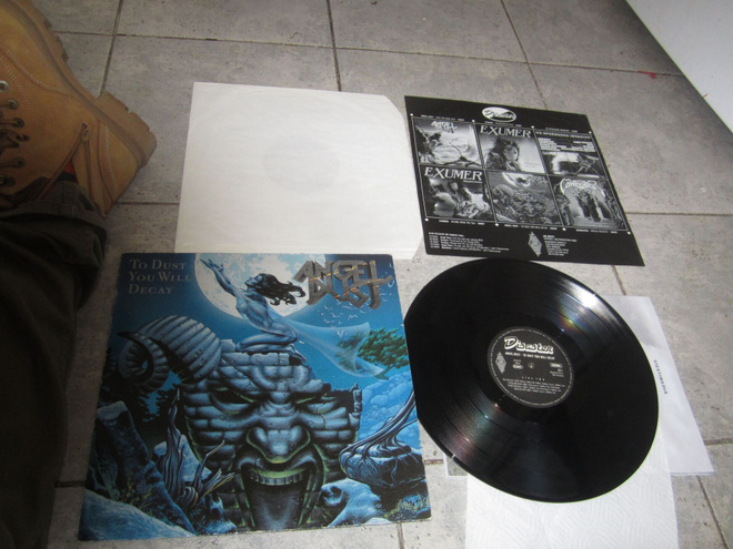 Angel Dust  – To Dust You Will Decay ( LP v 1988 ) + LIITE