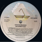 DAVE EDMUNDS ~ Information ~ LP promo - pikkukuva 3