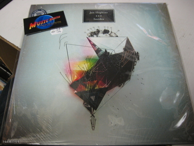 JON HOPKINS - INSIDES-STILL SEALED-2009 PAINOS-UUSI LP
