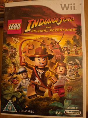 Wii Lego Indiana Jones the Original Adventures CIB