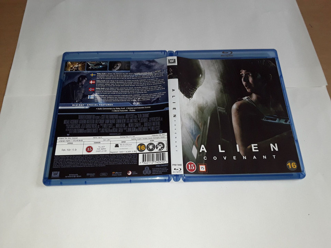 Alien Covenant - NORDIC Region B Blu-Ray (20th Century Fox)