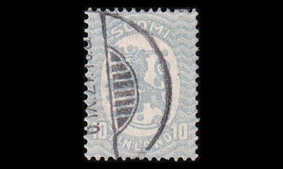 98 o M-17 10p sininen (1921)