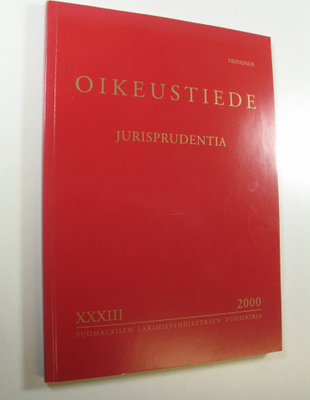 Oikeustiede - Jurisprudentia : Suomalaisen lakimiesyhdist...