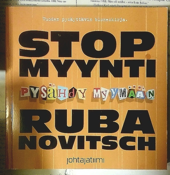 Mika Rubanovitsch - Stop myynti: pysähdy myymään (nid.)