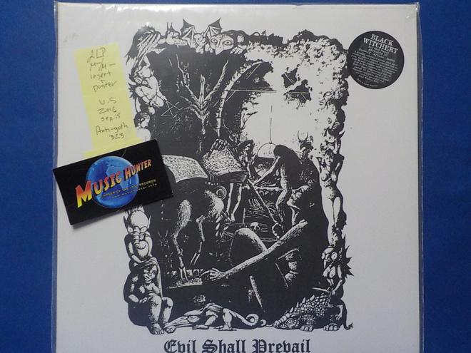 BLACK WITCHERY-EVIL SHALL PREVAIL - POSTER US 2016 M-/M- 2LP