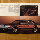 Esite Lincoln 1988: Continental, Mark VII, Town Car - pikkukuva 3