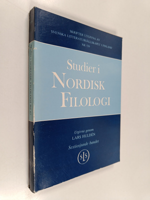 Lars Hulden : Studier i nordisk filologi Bd 67 : Klassisk...
