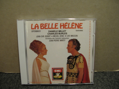 Offenbach:La Belle Helene-Millet-Burles-Jean-Pierre Marty cd