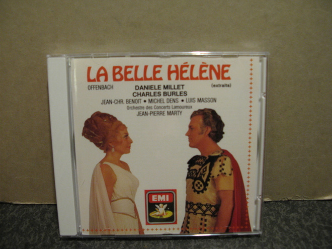 Offenbach:La Belle Helene-Millet-Burles-Jean-Pierre Marty cd