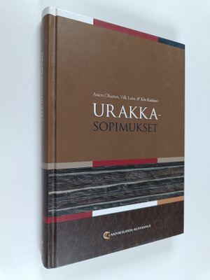 Antero Oksanen : Urakkasopimukset : rakennusurakan yleise...