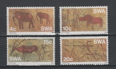(S0113) SOUTH WEST AFRICA, 1976 (Rock Paintings).  MNH**