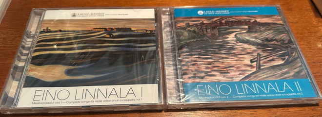 Eino Linnala I & II - Mieskuorolaulut,Laulu-Miehet UUSI CDx2