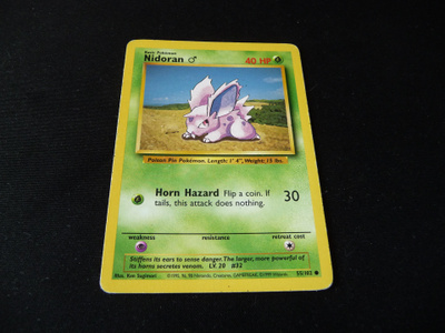 Nidoran 55/102 Base Set