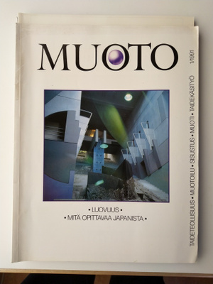 Muoto lehti 1991 vajaa vuosikerta (3 lehteä)
