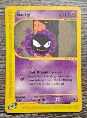 Gastly 109/165!
