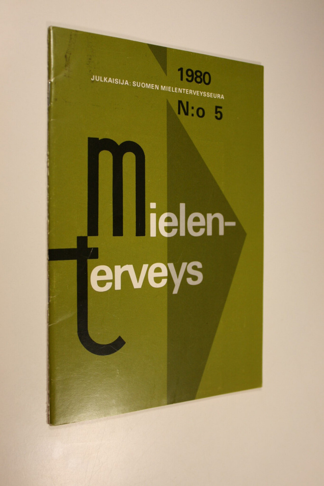 Suomen mielenterveysseura (julk.) : Mielenterveys n:o 5 1980