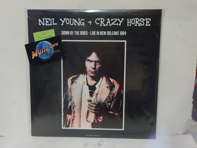 NEIL YOUNG + CRAZY HORSE - DOWN BY THE RIVER UUSI LP