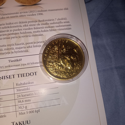 Villi Erämaa Lappi mitali Susi Aiheinen