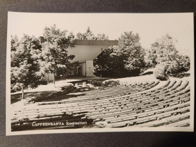 VANHA Postikortti Lappeenranta 1950-l Alkup.Mallikappale