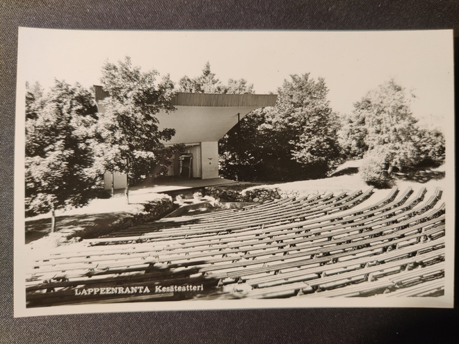 VANHA Postikortti Lappeenranta 1950-l Alkup.Mallikappale