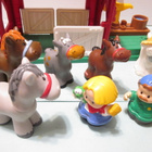 Fisher Price Little People talli + eläimet ja ihmiset - pikkukuva 2