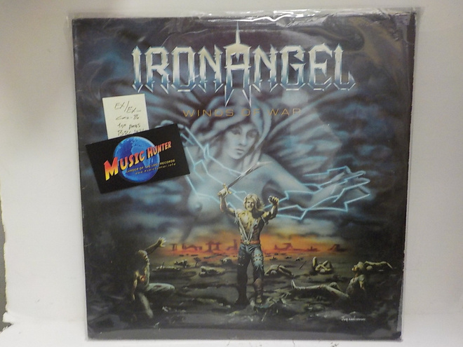 IRONANGEL - WINDS OF WAR EX/EX- CAN -86 1ST PRESS LP