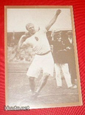 Elmer Niklander Tukholman olympiakisoissa 1912 (K12)