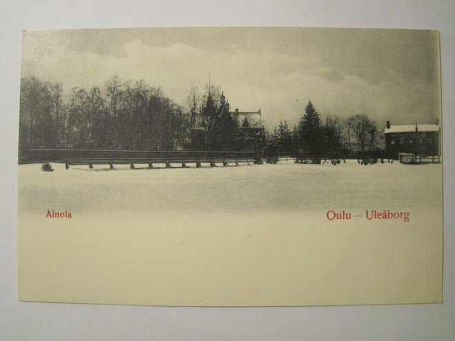 VANHA Postikortti Oulu HUIPPUKUNTO ennen-1905