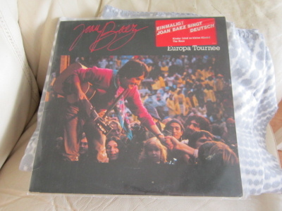 Joan Baez LP 1980 Europa Tournee