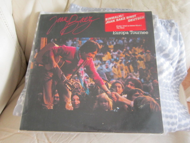 Joan Baez LP 1980 Europa Tournee
