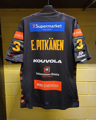 KPL Elias Pitkänen Game Worn kotipelipaita