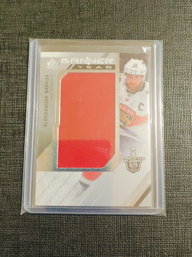 Aleksander Barkov - 21-22 SP Game-Used Banner Year