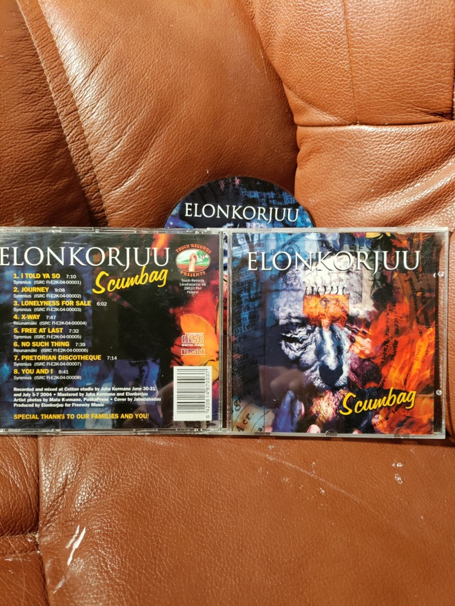 ELONKORJUU -Scumbag CD.