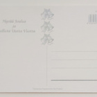 "Lahjoja ovella..mistelinoksia" KULKEMATON JOULUKORTTI - pikkukuva 2