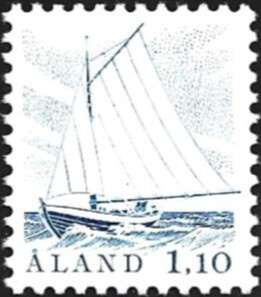 Åland 1984 Yleismerkit Verkkovene 1,10 mk ** LaPe 003